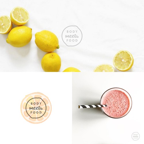 Diet logo with the title 'Body Meets Food'