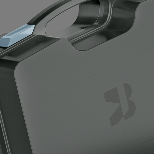 B logo with the title 'Brandmark-NR0095'