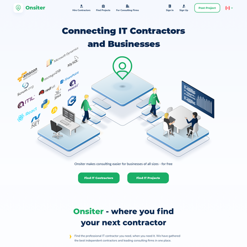 Process design with the title 'Infographic'