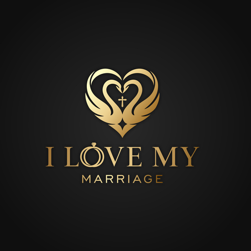 Marriage design with the title 'iLoveMyMarriage branding'