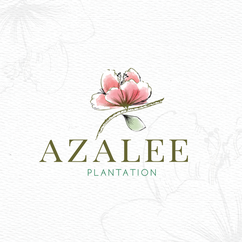 Steam design with the title 'Azalee plantation'