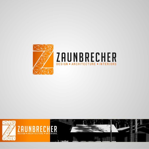 Z logo with the title 'Logo for Zaunbrecher Architecture'