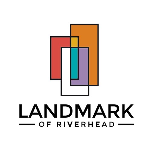 L logo with the title 'LANDMARK OF RIVERHEAD'