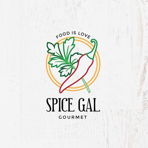 Food brand with the title 'Logo and branding package for a professional chef.'