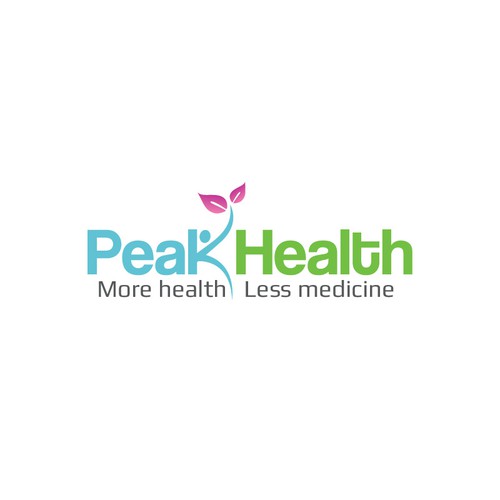 Wellness brand with the title 'Create an image of peaking in health'