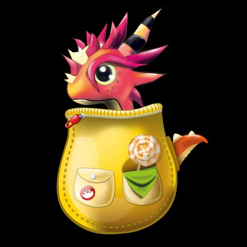 Dragon t-shirt with the title 't-shirt design for children'