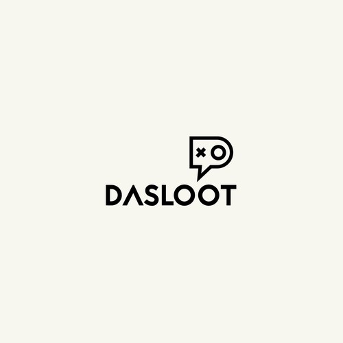 Twitch logo with the title 'dasloot for twitch gaming'