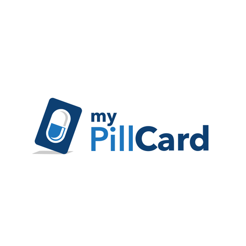Medical design with the title 'My Pill Card Logo'