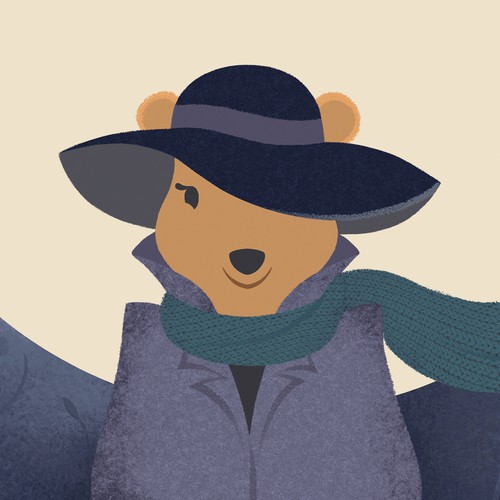 Hamster design with the title '8x10+1 Eight poems by a 10 year old plus one extra'