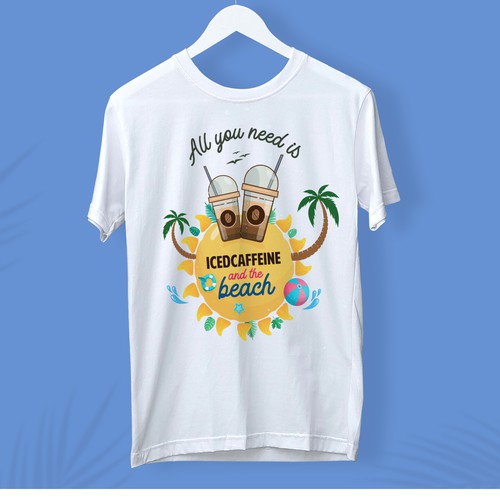 Creative t-shirt with the title 'T-Shirt Design'
