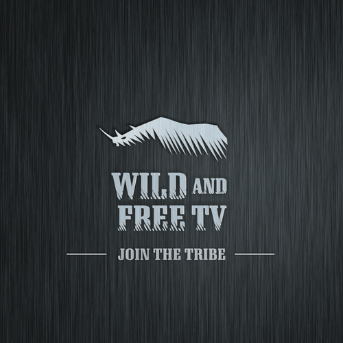 Rhino logo with the title 'Wild and Free TV'