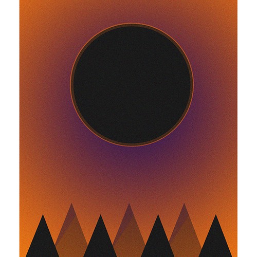 Mountain artwork with the title 'Design a line of scandinavian canvas art for an emerging home decor brand'