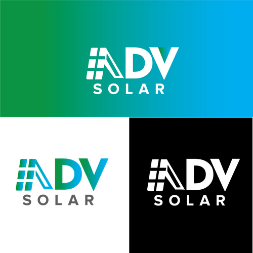 Solar system design with the title 'ADV Solar'