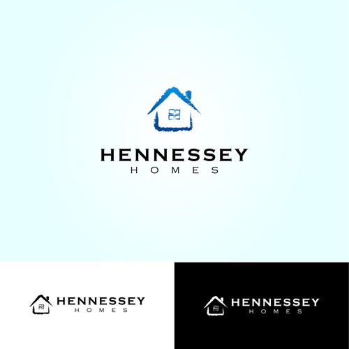 LA logo with the title 'Hennessey Homes'