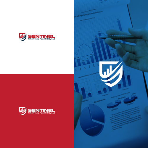 Event planning logo with the title 'Logo For Financial Planning firm 'SENTINEL''