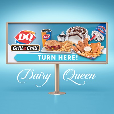 Dairy Queen - Turn Here Banner