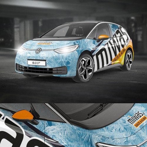 VW design with the title 'VW ID 3'