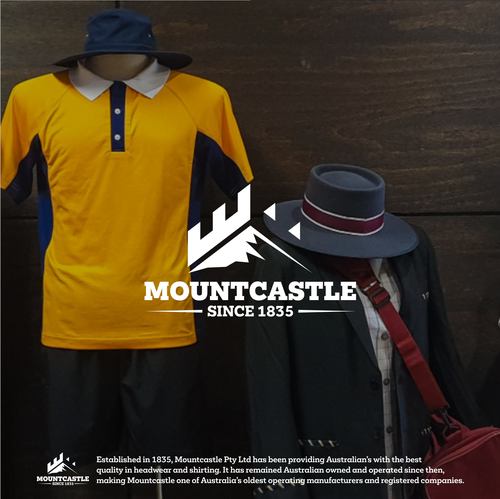 Castle design with the title 'Mountcastle'