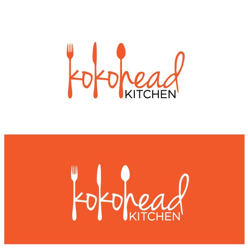 Spoon logo with the title 'Kokohead kitchen'