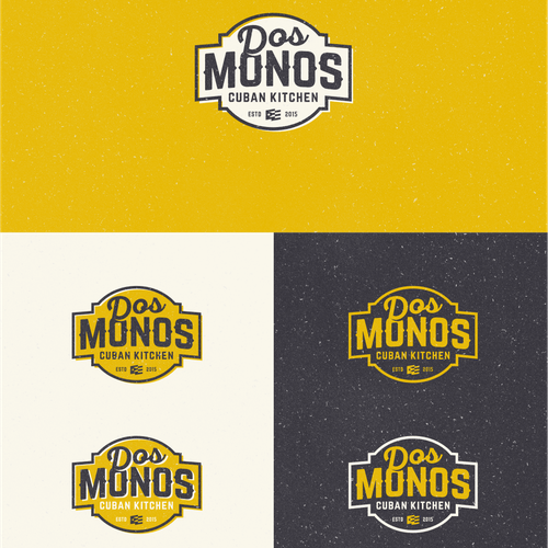 Badge brand with the title 'Dos Monos Food Truck'