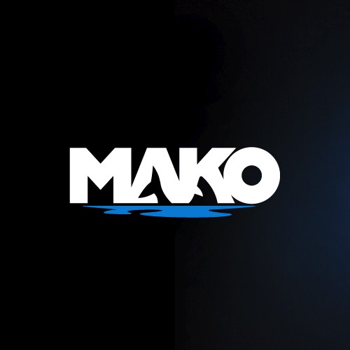 Shark design with the title 'Logo for Medical Scrubs'