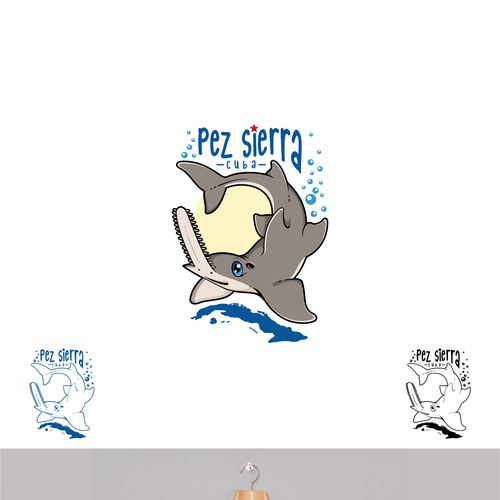 Cuba design with the title 'Pez Sierra'