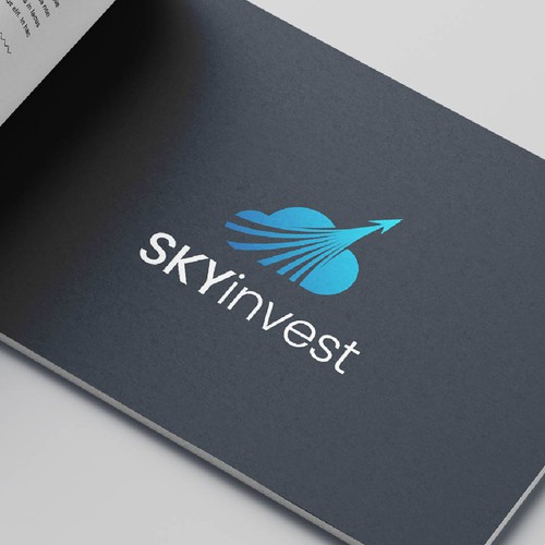 Up design with the title 'Take off in the clouds'