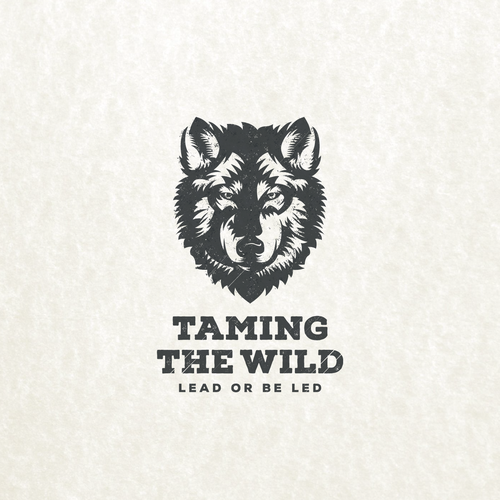 Wolf design with the title 'Training business.'