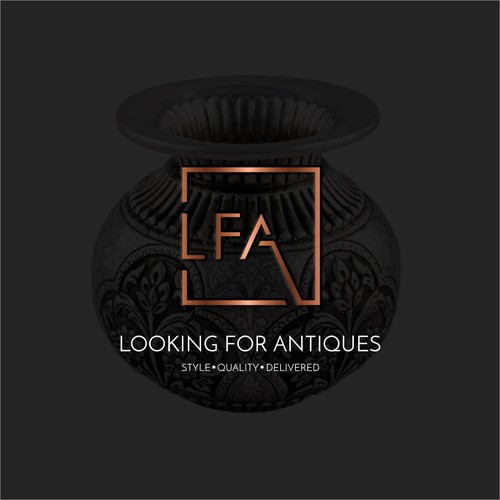 Stationery brand with the title 'Looking for Antiques'