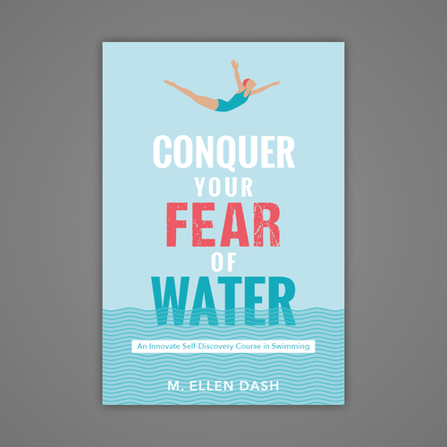 Positive design with the title 'Book Cover design'