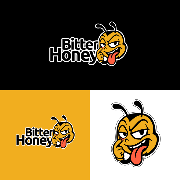 Podcast logo with the title 'BItter Honey'