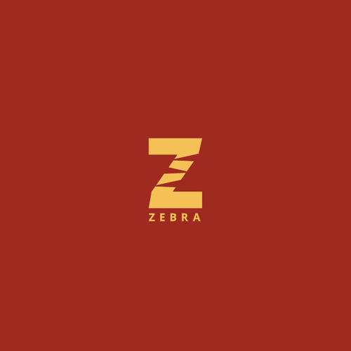 Eating logo with the title 'Youthful, neat and eye-catching Zebra logo'