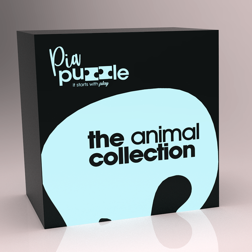 Toy packaging with the title 'Puzzle Toy Box'