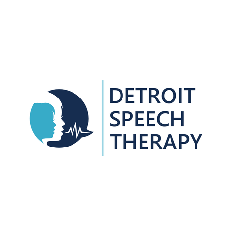 Speech design with the title 'logo for a speech therapy company'