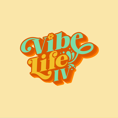 Funky logo with the title 'Fun and Retro Logo Design'