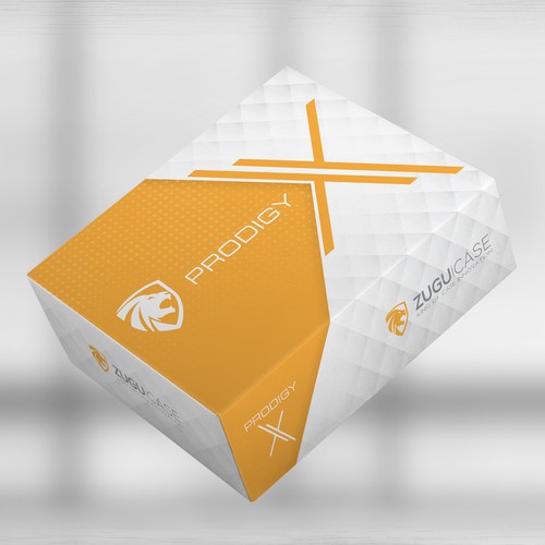 Elegant packaging with the title 'iPod case Package'