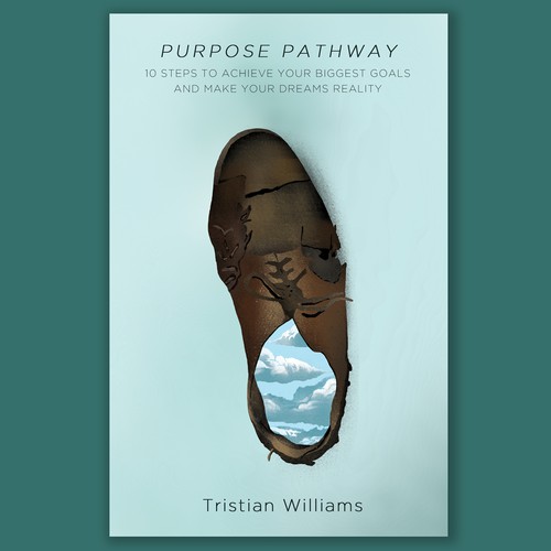 Surreal book cover with the title 'Book Cover for PURPOSE PATHWAY'
