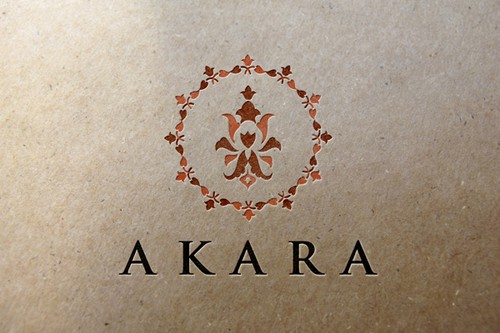 Brown logo with the title 'Stylish luxury logo for exclusive fashion brand'