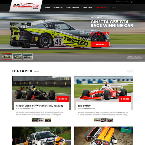 Responsive website with the title 'Advert Web Design.'