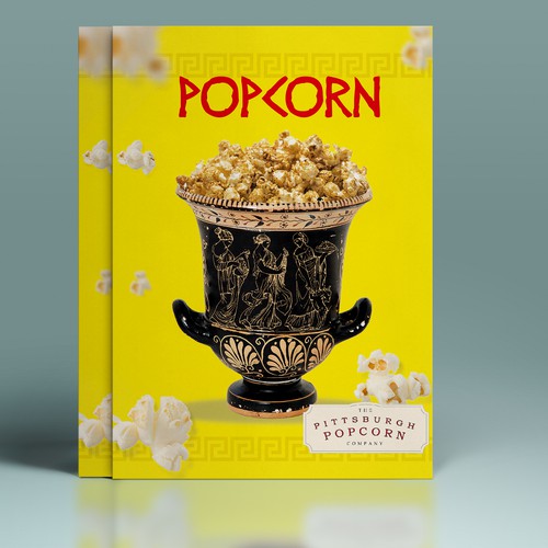 Announcement design with the title 'Advertisement Festival Greek'