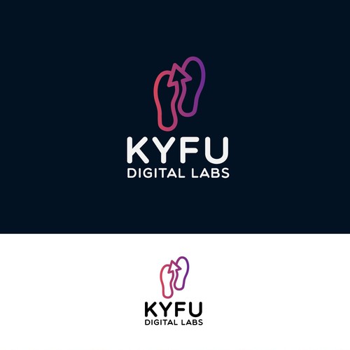 迪拜标志，标题为“KYFU”