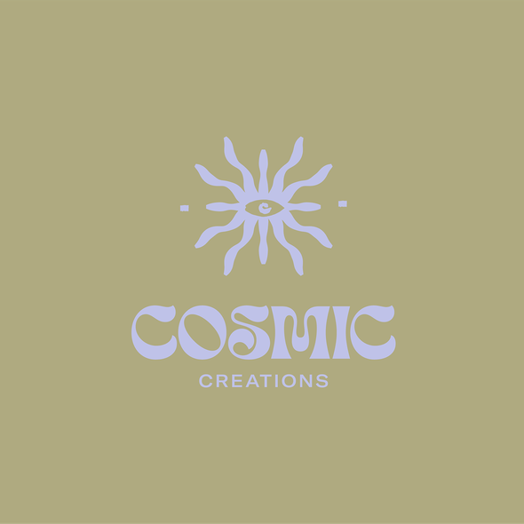 Cosmos logo with the title 'psychedelic clothing company'