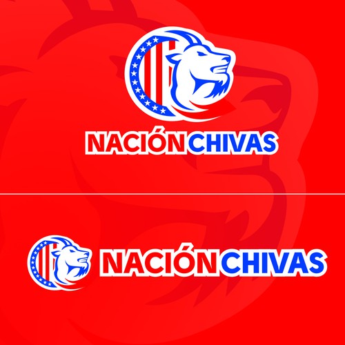 Website logo with the title 'Sporty logo for Soccer news website related to Mexican Club'