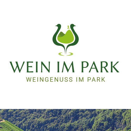 Winery logo with the title 'Logo concept for a wine-growing community in Western Germany'