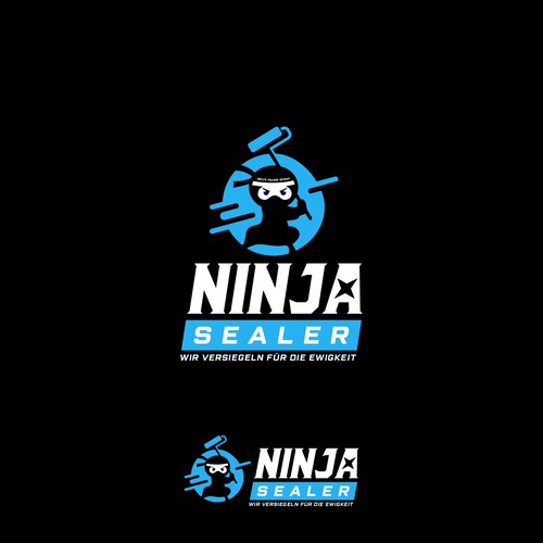 Paint logo with the title 'Ninja Sealer'
