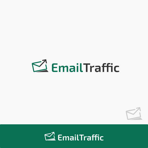 Statistics design with the title 'Email Traffic'