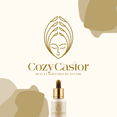 Cozy design with the title ' organic skincare'