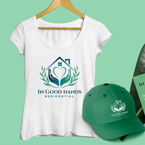 Residential logo with the title 'In good Hands Residential'