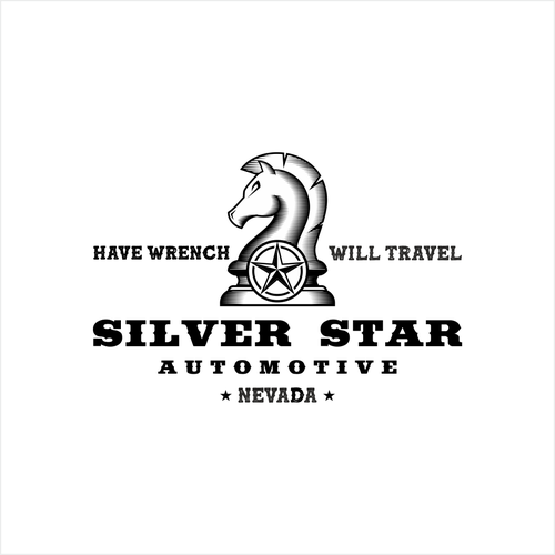 Las Vegas logo with the title 'SILVER STAR AUTOMOTIVE'
