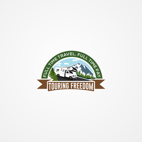 Truck brand with the title 'Touring Freedom's brand needs a redesign!'